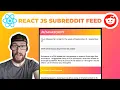 Learn REACTJS by Making a Reddit Feed App