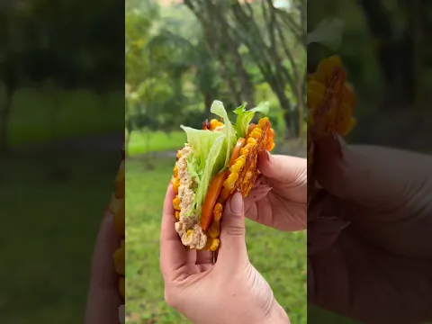 Taco de Milho🌽✨ #receitas #receitafacies #milho #tacodemilho #receitasalgada
