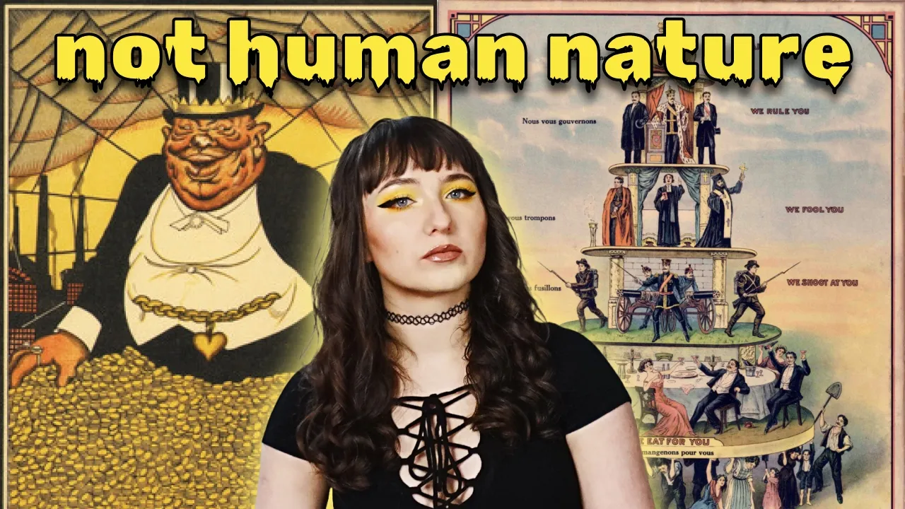 Stop blaming human nature for capitalism