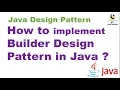 Builder Design Pattern Example in JDK Builder Design Pattern