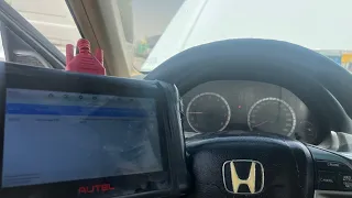 Honda accord gear D light blinking see how to fix