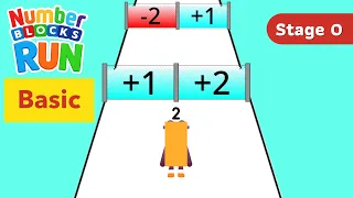Numberblocks Run Basic Stage 0 Studying math