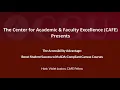 FALL24-The Accessibility Advantage Boost Student Success with ADA-Compliant Canvas Courses