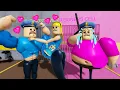 Download Lagu MUSCLE BARRY FALL IN LOVE WITH PREGNANT BARRY WOMAN? OBBY ROBLOX #roblox #obby