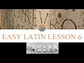 Easy Latin Lesson Learn Latin Fast with Easy Lessons Latin Lessons for Beginners Latin 101