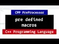 C Predefined macros LINE PreProcessor Directive CPP Tutorial