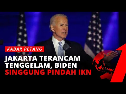 Presiden AS Joe Biden Sebut Jakarta Terancam Tenggelam dalam 10 Tahun Mendatang