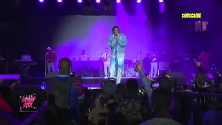 fire boy performing wait and see live in kampala concert