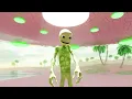 Dancing Green Alien - Danza Kuduro (Official Video)