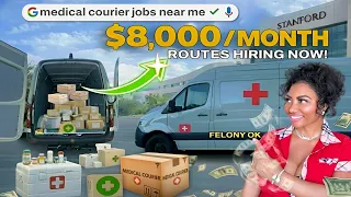 4 Medical Courier Companies Hiring NOW 8 No CDL Here s How Courier Get Contracts