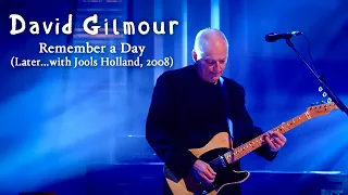 David Gilmour - Remember a Day (Later...with Jools Holland, 27 Sep 2008)