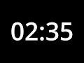 2 MINUTE 35 SECOND TIMER - No Sound