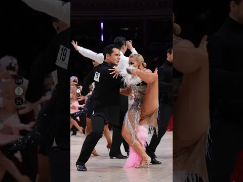 Look at Them.. Look at Her 👀✨️🤍🩷 #dance #samba #rumba #ballroomdance #latindance