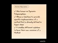 Runtime Polymorphism