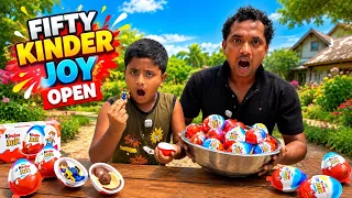 Opening 50 Kinder Joy ₹2500 I কিন্ডার জয়ের মধ্যে থেকে বন্ধন এটা কি পেল