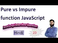 23 pure vs impure function JavaScript Pure function in JavaScript impure function in JS