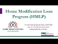 RCAP Solutions Virtual Presentation Home Modification Loan Program HMLP Overview 2025