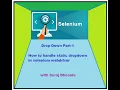 How to handle static drop-down in selenium Webdriver with java