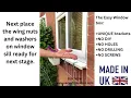 Easy window box NO drilling NO holes NO screws NO DIY skills required Buy now www easywindowbox com