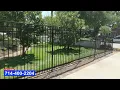 Wrought Iron Fence Near Me - Front Yard Fence Installation