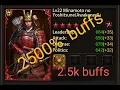 How to get 2500 buffs in evony without military academy 5 and a civ gear