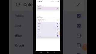 How to create react native custom multi dropdown