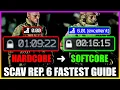 Hardcore Wipe How to do Fastest SCAV Karma Fence Rep Grind