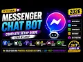 How to create Messenger Chat Bot Setup on PC 2026 Complete Step-by-Step Guide Railway GitHub