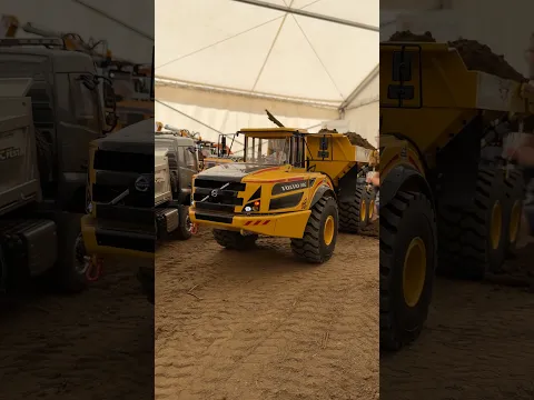 RC Truck Volvo A40G dumper, RC Construction Site