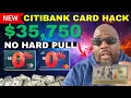 New 35 000 CitiBank Credit Card Soft Pull Preapproval Hack Top CitiBank Cards Review