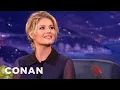Elisha Cuthbert Slept Next To Tom Selleck On A Plane CONAN on TBS