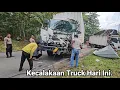 Lagu Kecelakaan Truck Hari Ini.Truck Sampai Bonyok, Penarikan Truck Dramatis Setiur Truck Sulit Di Pulas.