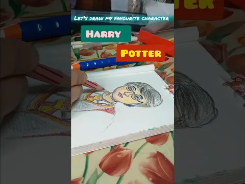 1/30|| π€βοΈ30 Day Art challenge ||Let's draw a favourite character|| βSKETCHING HARRY POTTER πͺβ π«βοΈ β‘