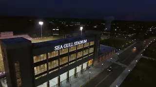 SEAGULL STADIUM DRONE SALISBURY UNIVERSITY