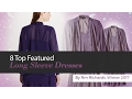 8 Top Featured Long Sleeve Dresses By Rm Richards Winter 2017