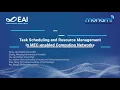 Task Scheduling and Resource Management in MEC-enabled Computing Networks