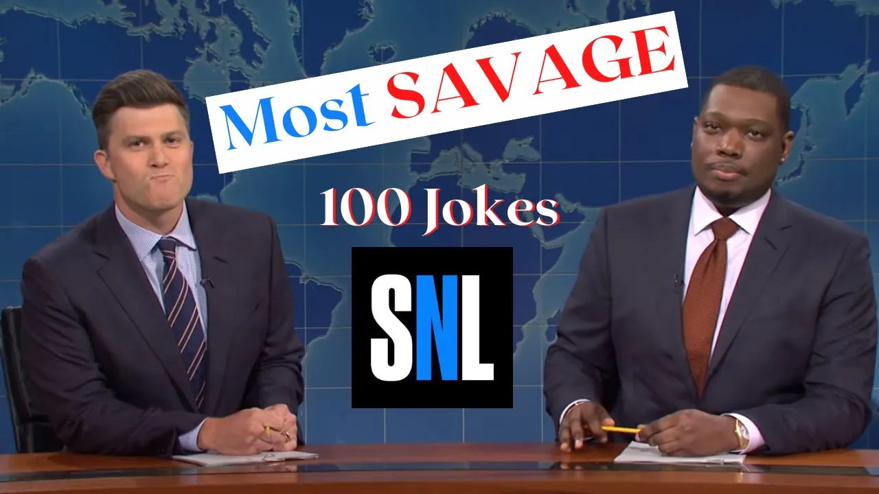 Colin Jost & Michael Che 's 100 Most Savage Jokes | Check Description for Special Offer !