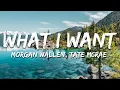 Download Lagu Morgan Wallen, Tate McRae - What I Want (Lyrics)