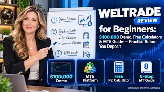 Weltrade for Beginners: $100,000 Demo, Free Calculators & MT5 Guide — Practise Before You Deposit