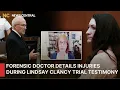 NEW TESTIMONY Forensic Pathologist Details Lindsay Clancy s Children s Injuries AB1P