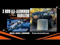 Alloyworks 3 Row All-Aluminum Radiator For Nissan Xterra Display Install Comparison