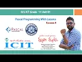 pascal tutorial 01