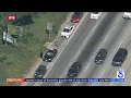 Download Lagu Flag-adorned vehicles pulled over on 101 Fwy after possible protest
