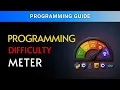 Programming Language Difficulty Meter Ranking 10 to 1