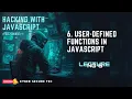 JavaScript Functions A Comprehensive Guide Lecture 06