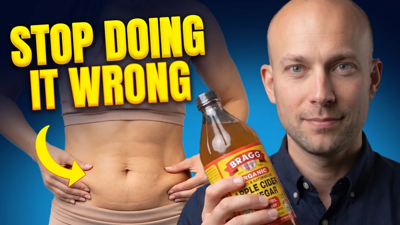 The #1 Time To Drink Apple Cider Vinegar For Fat Loss: video thumbnail