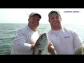 Blue fish action aboard the Queen Mary in Point Pleasant Beach NJ