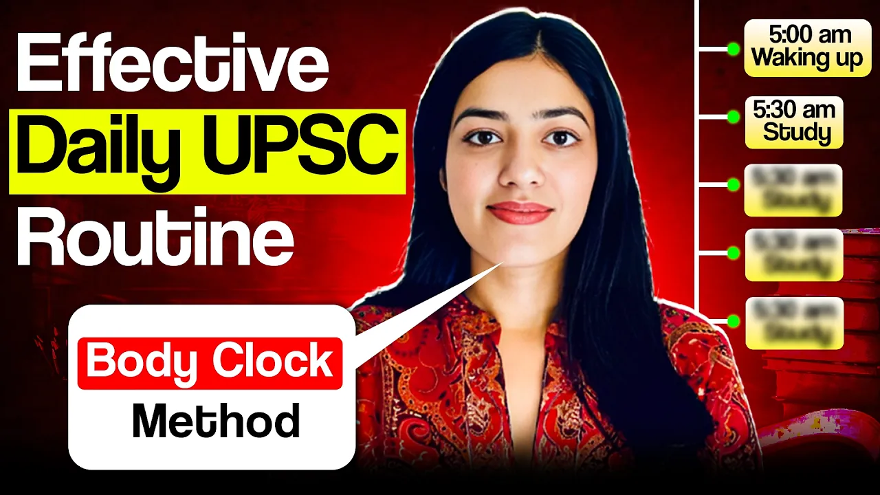 24 Hours in a Day - How to Increase UPSC Study Hours in this? | Jasleen Ma'am | Sarrthi IAS