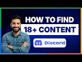 How to find 18 content on Discord FULL GUIDE
