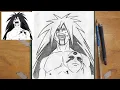 Madara Uchiha Drawing Tutorial Step by Step Naruto Art Guide